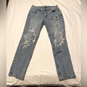 Aeropostale | Boyfriend Jean pants - distressed - size 6 - 100% cotton